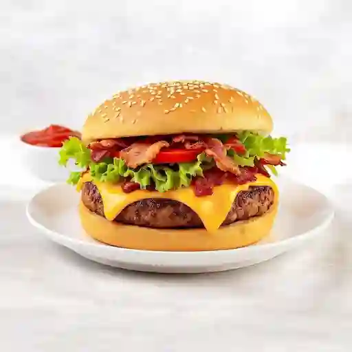 Hamburguesa Mixta Patacon