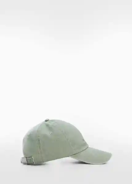 Gorra Monaco Verde Pastel Talla 99 Mujer Mango