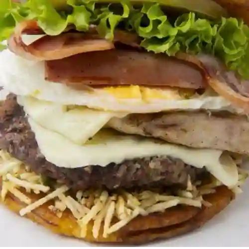 Patacón burguer súper vip