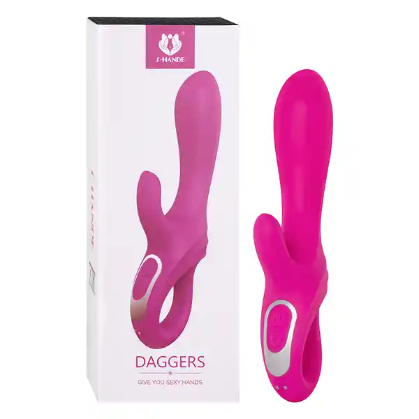 Shande Vibrador Doble Estimulación Daggers