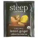 Steep by Bigelow Té Orgánico de Limón y Jengibre