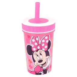 Stor Vaso Pitillo Minnie de 465 mL 51186