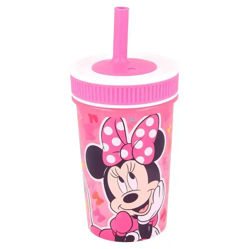 Stor Vaso Pitillo Minnie de 465 mL 51186