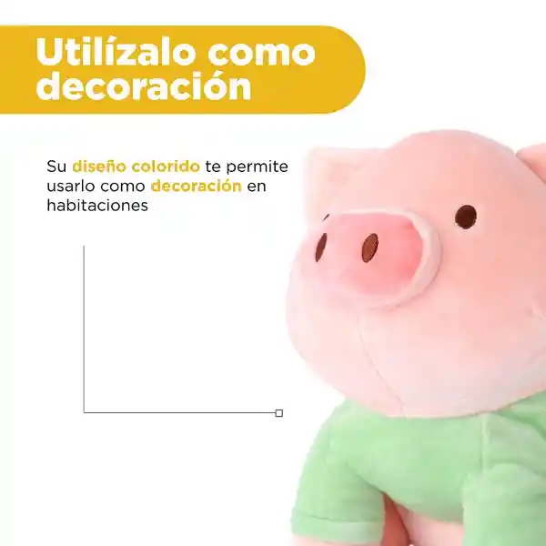 Peluche 12In Gigi Con Disfraz de Rana Mini Family Miniso