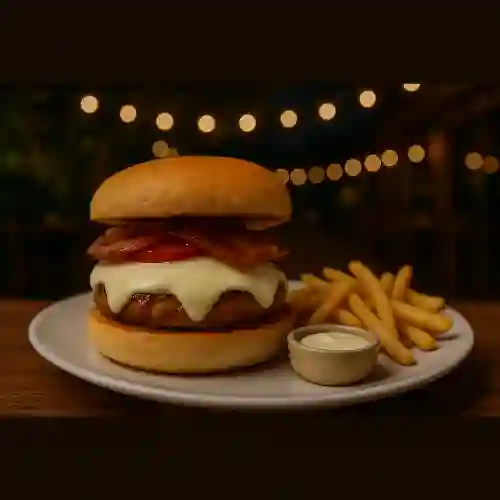 Hamburguesa Sencilla