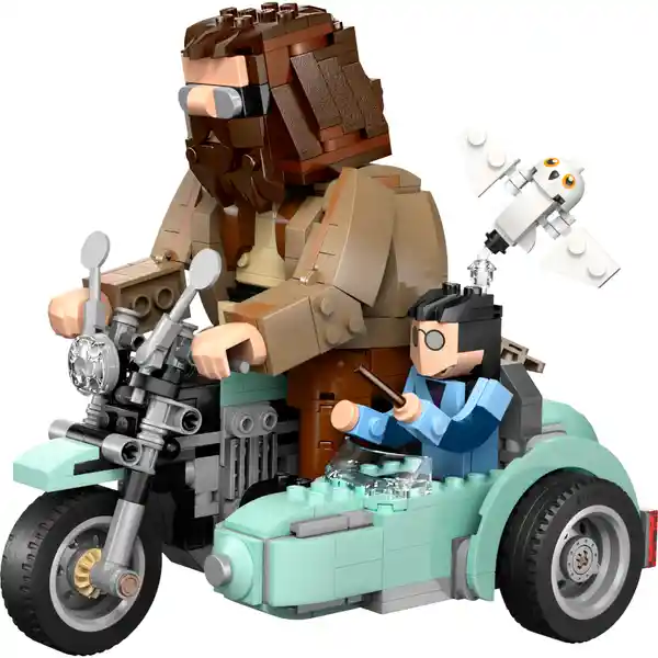 Set Construcción Viaje en Moto de Hagrid y Harry Lego
