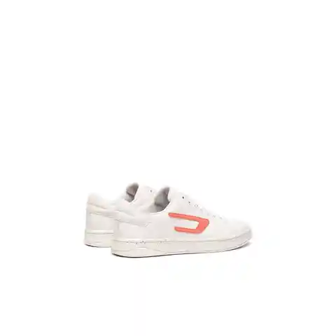 Diesel Tenis Hombre Adulto Blanco/Mamey Talla 9.5 S-ATHENE LOW