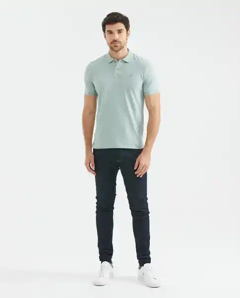 Chevignon Camiseta Tipo Polo Slim Fit Tono Verde Claro