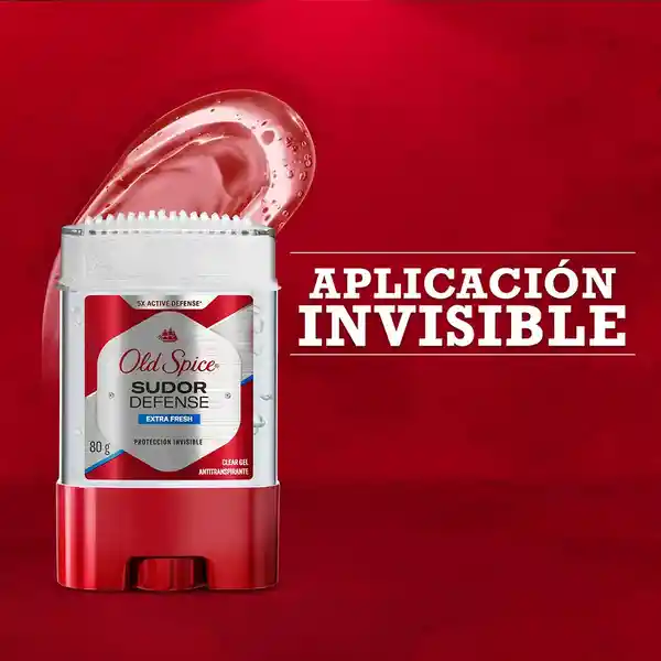 Gel Antitranspirante para hombre Old Spice Sudor Defense Extra Fresh 80 g