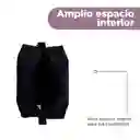 Cosmetiquera Unisex Serie Negro Miniso
