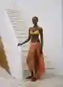 Fular Spiagia Terracota Talla 99 Mujer Mango