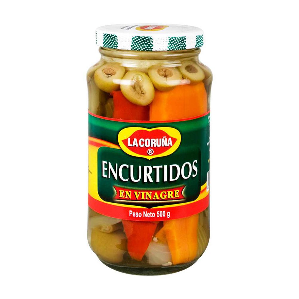 La Coruña Encurtidos en Vinagre 500 g