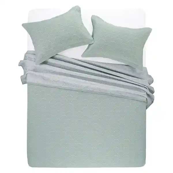 Cubrecama Jacquard de Algodón King Queen Casaideas