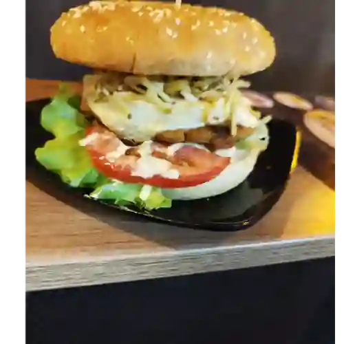 Combo Hamburguesa Sencilla Carne de Cerd