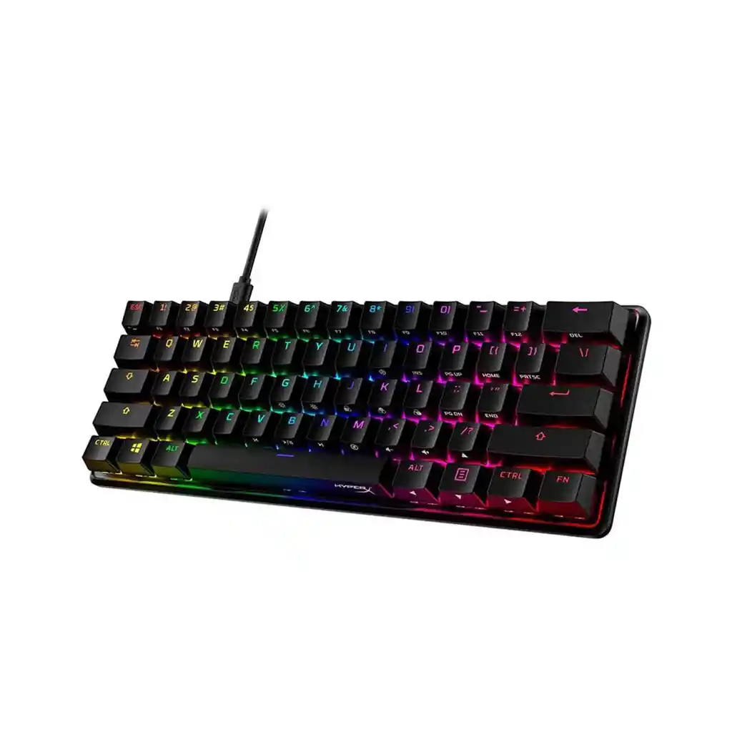 Teclado Alloy Origins 60% Inglés - Hx Aqua Hyperx