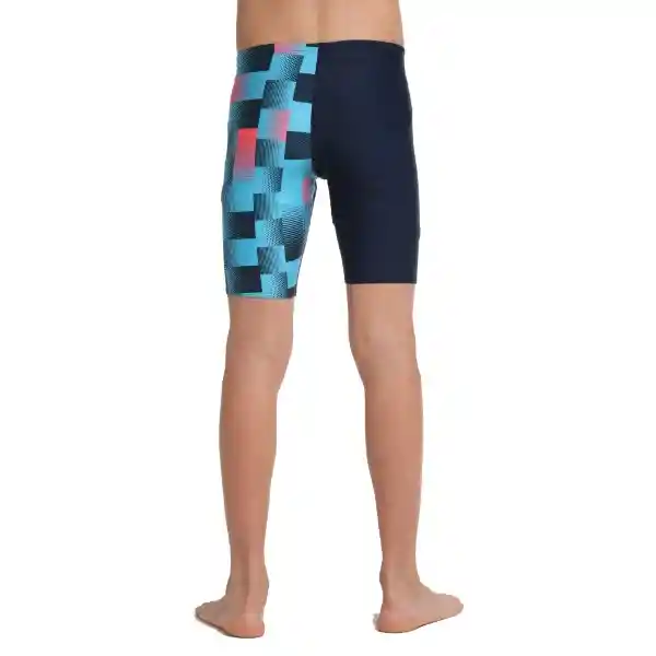 Pantaloneta Baño Jammer Jr Picton Dot Linear Talla 10 Speedo