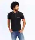 Girbaud Camiseta Polo Negro Talla S 112842