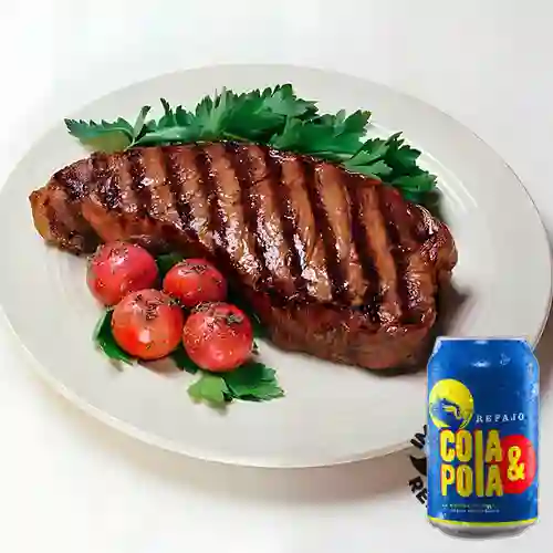 Combo Churrasco + Cola & Pola 355 ml