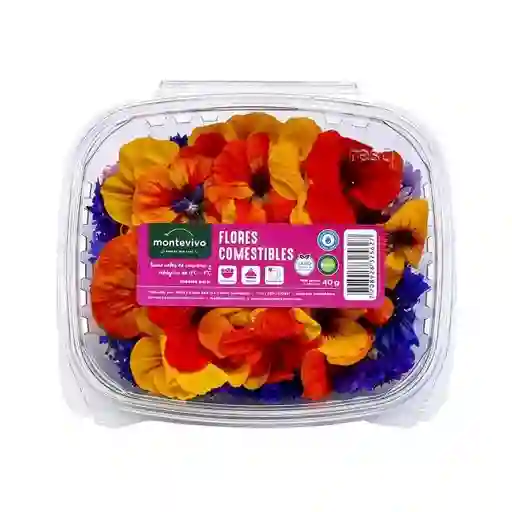 Monte Vivo Mix de Flores Comestibles