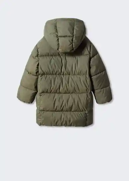 Abrigo Anorak Amerlong Khaki Talla 08 Niños Mango