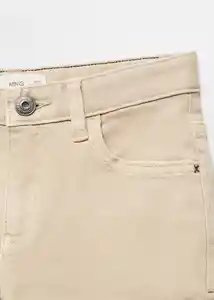 Pantalón Perú 5 Beige Talla 12 Niños Mango