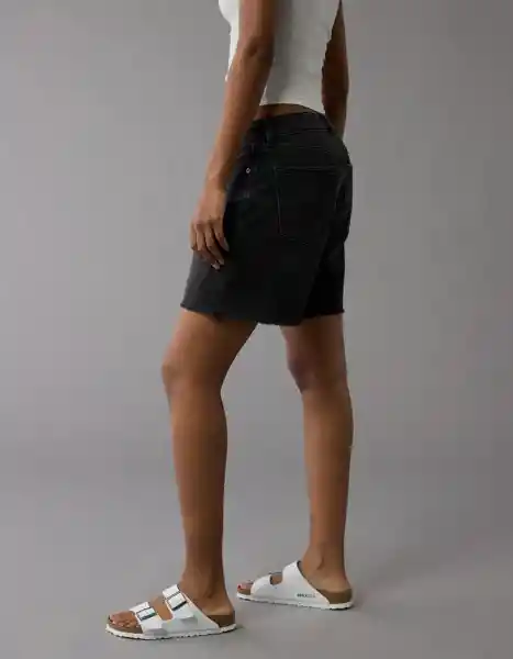 Short Mujer Negro Talla: 8 8160001 American Eagle