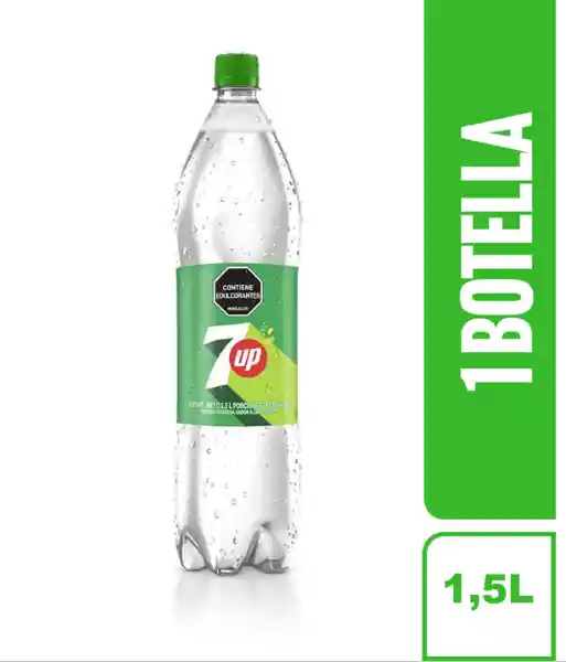 7 up Gaseosa 1500 mL