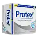 Jabón Antibacterial Protex Limpieza Profunda Barra 120 g x 3