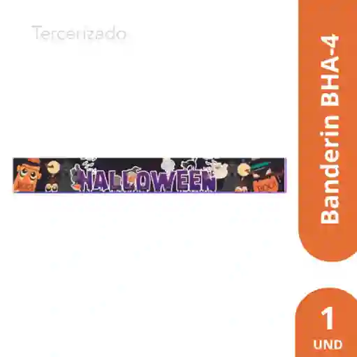 El Tio Banderín Halloween Negro BHA-4