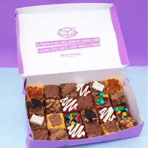 Caja X 24 Minibrownies