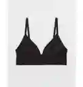 Bralette Negro Talla Large Aerie American Eagle
