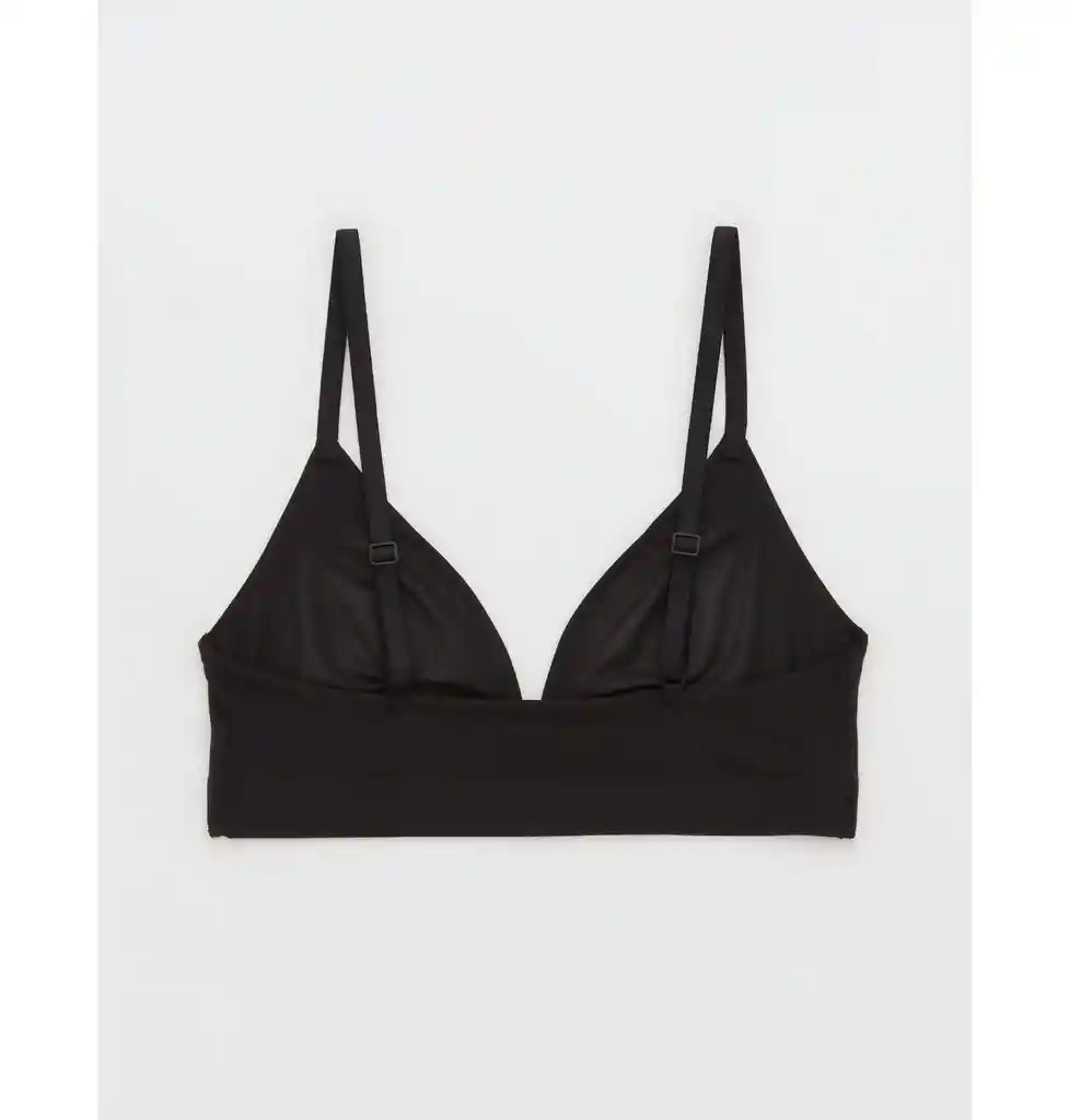 Bralette Negro Talla Large Aerie American Eagle