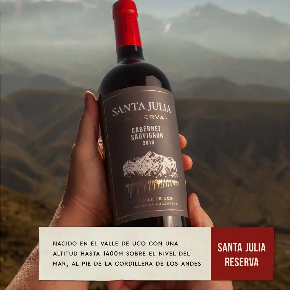 Santa Julia Vino Tinto Cabernet Sauvignon