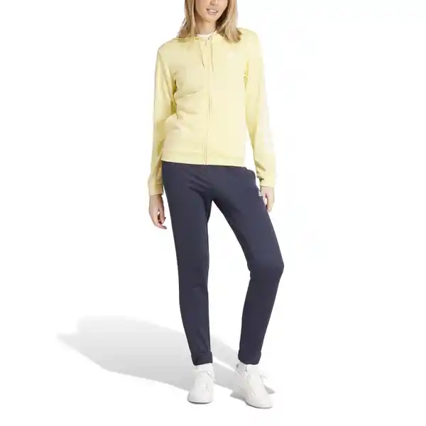 Adidas Sudadera W Linear Ts Mujer Amarillo Talla M