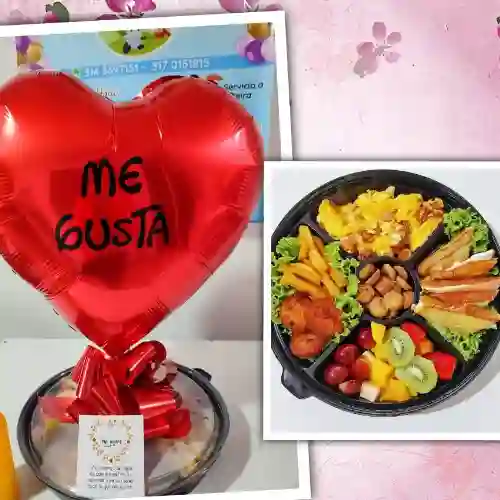 Bandeja Corazon Duo