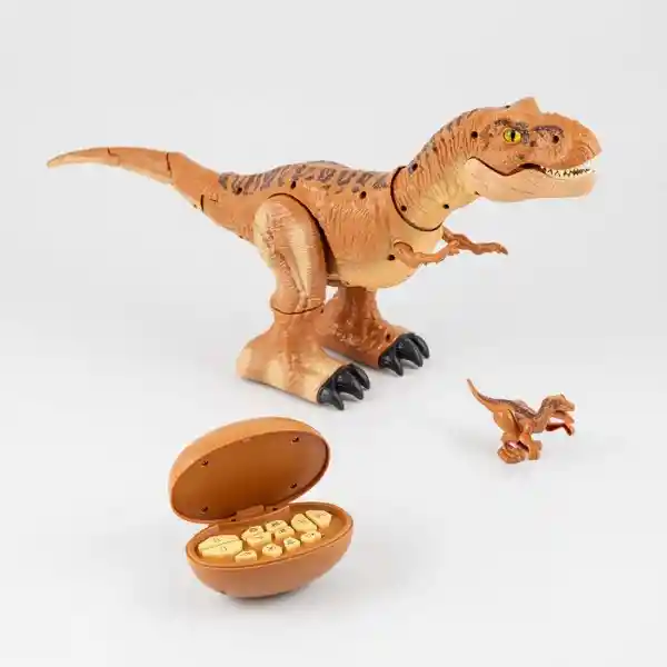 Maypa Dinosaurio Trex Luz y Sonido Café 39 x 19 cm