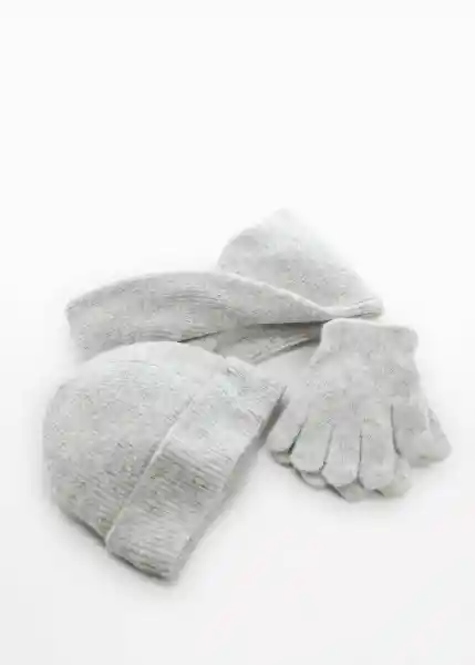 Guantes Canadabg Gris Talla 18 Niños Mango