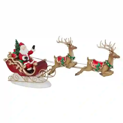 Members Selection Figura Decorativa Navideña de Santa Claus