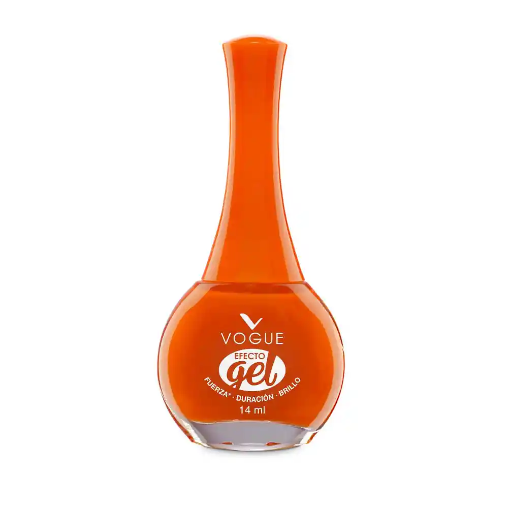 Vogue Esmalte Efecto Gel Entusiasmo Naranja