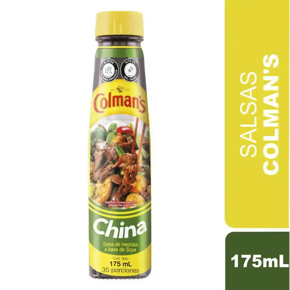 Colmans salsa soya china