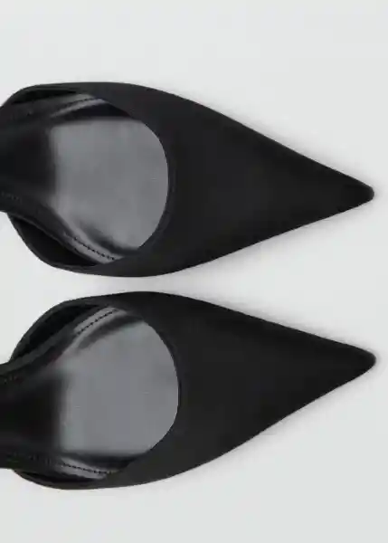 Zapatos Derek Negro Talla 38 Mujer Mango