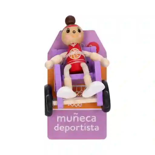 Muñeco Madera Temático Diseño 0004 Casaideas
