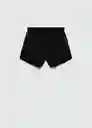 Short Washy Negro Talla M Mujer Mango