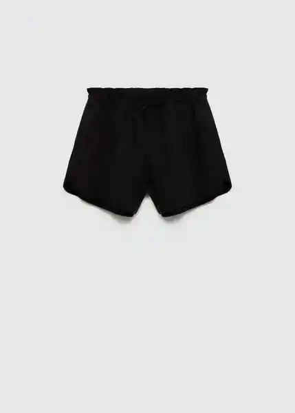 Short Washy Negro Talla M Mujer Mango