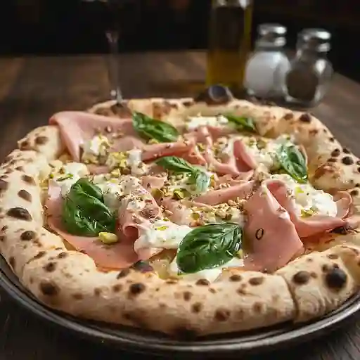 Mortadella e pistacchio