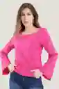 Blusa Austria Color Fucsia Talla XS Ragged