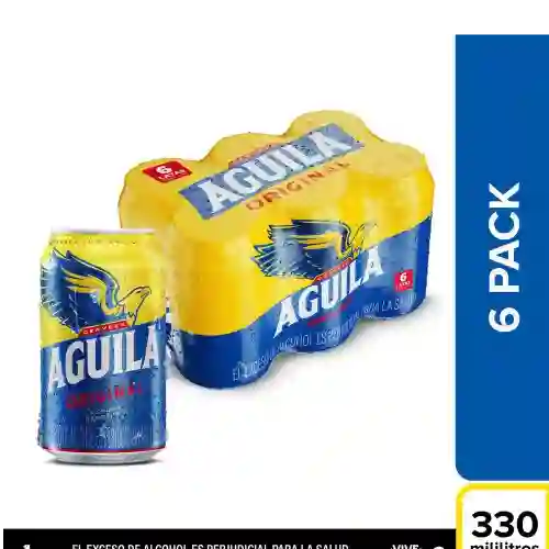 Cerveza Sixpa Aguila