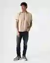 Camisa Hombre Beige Talla M 812G001_BEI161010 Americanino
