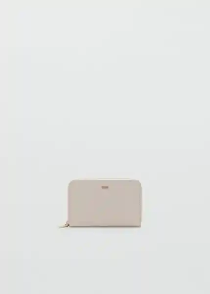 Billetera M Martes Offwhite Talla 99 Mujer Mango