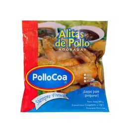 Pollocoa Alita de Pollo Adobadas Picantes Bbq